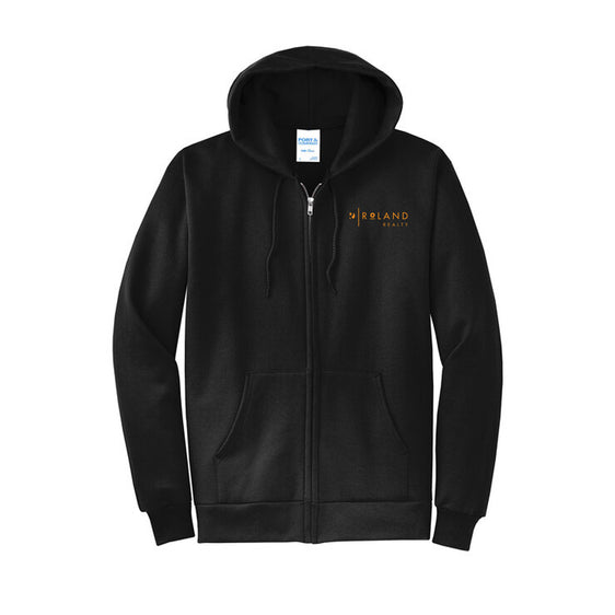 Roland - Port & Co™ Core Fleece Full-Zip Hooded Sweatshirt