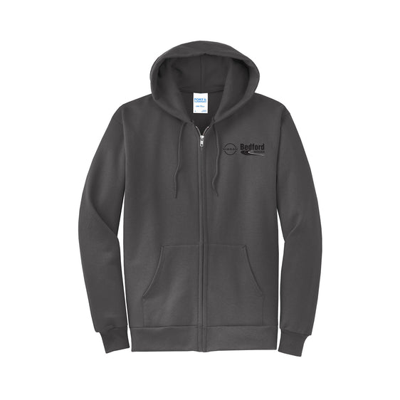 Bedford Nissan - Port & Company® Core Fleece Full-Zip Hooded Sweatshirt