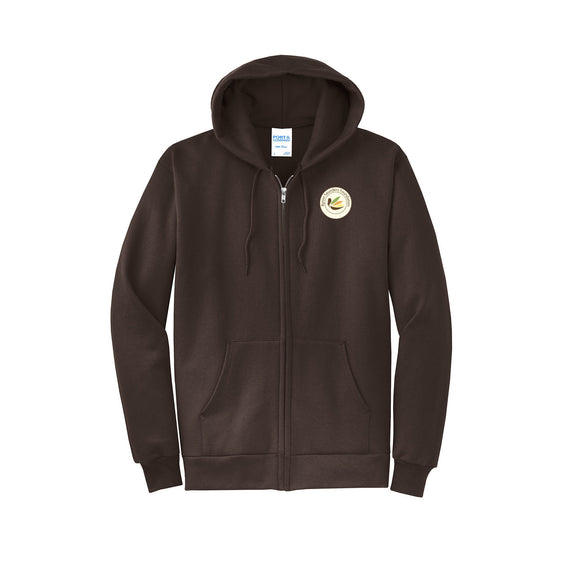 Byron Saunders Foundation - Port & Company® Core Fleece Full-Zip Hooded Sweatshirt