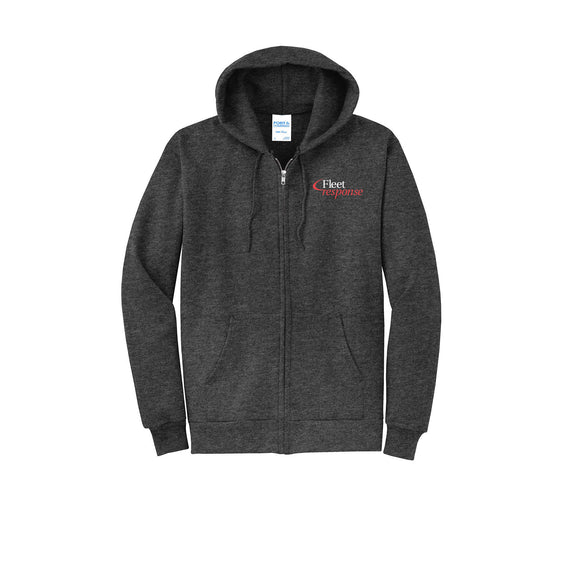 Fleet Response - Port & Company® Core Fleece Full-Zip Hooded Sweatshirt