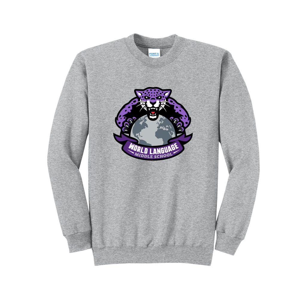 WLMS - Port & Co™ Adult Core Fleece Crewneck Sweatshirt