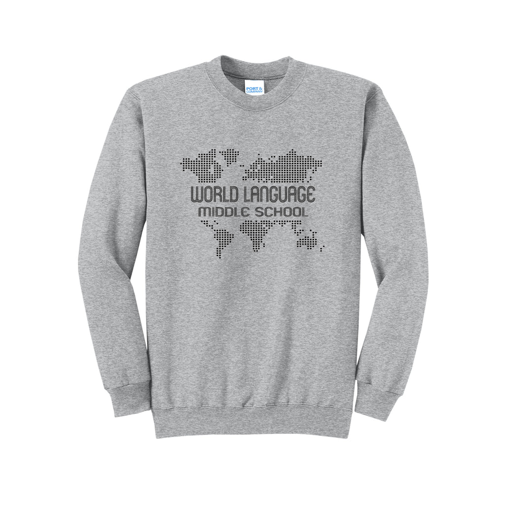 WLMS - Port & Co™ Adult Core Fleece Crewneck Sweatshirt