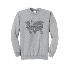 WLMS - Port & Co™ Adult Core Fleece Crewneck Sweatshirt