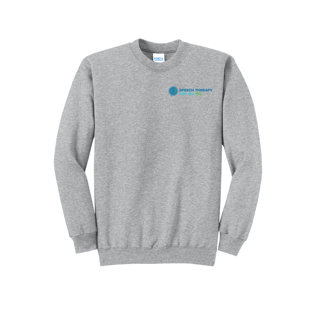 Speech Therapy For All - Port & Company® Core Fleece Crewneck Sweatshirt