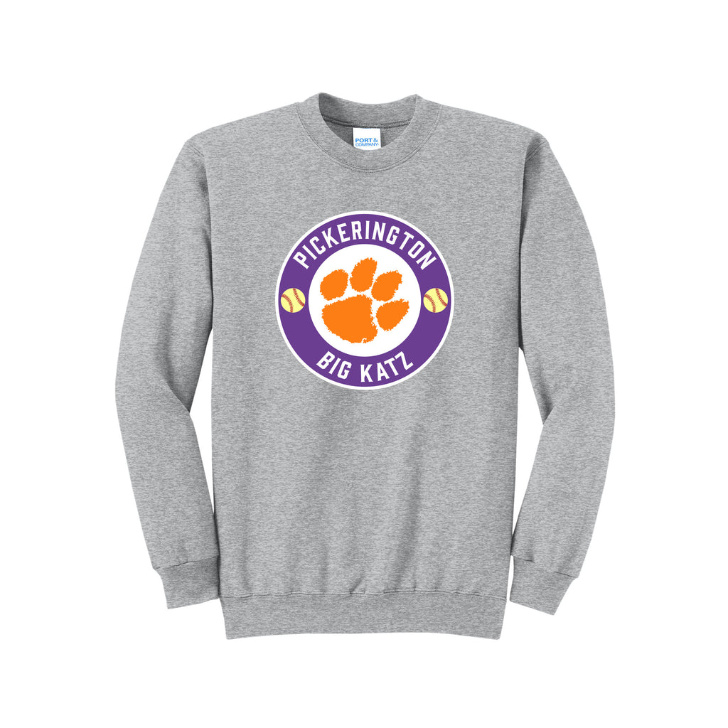 Big Katz Softball - Port & Company® Core Fleece Crewneck Sweatshirt