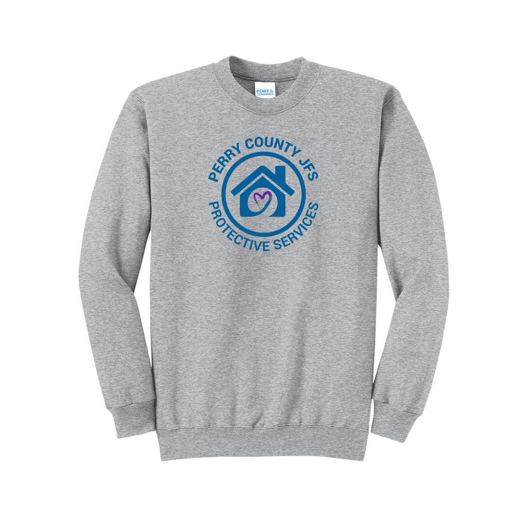 Perry County Services - Port & Company® Core Fleece Crewneck Sweatshirt