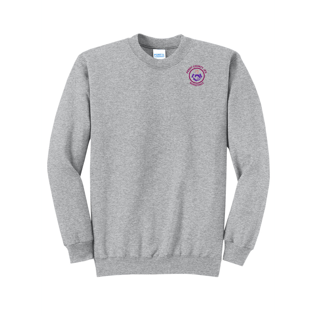 Perry County Services - Port & Company® Core Fleece Crewneck Sweatshirt