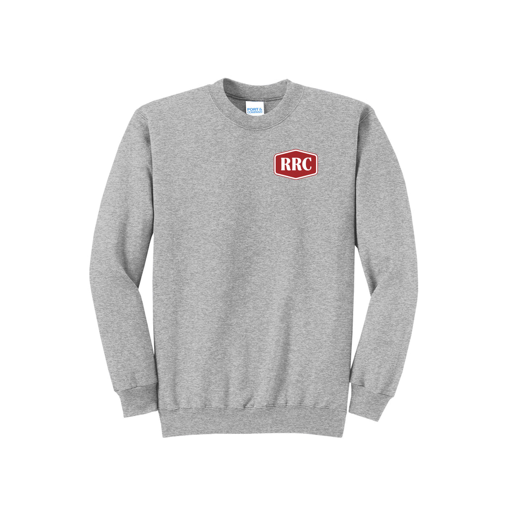 Rowdy Red Construction - Port & Company® Core Fleece Crewneck Sweatshirt