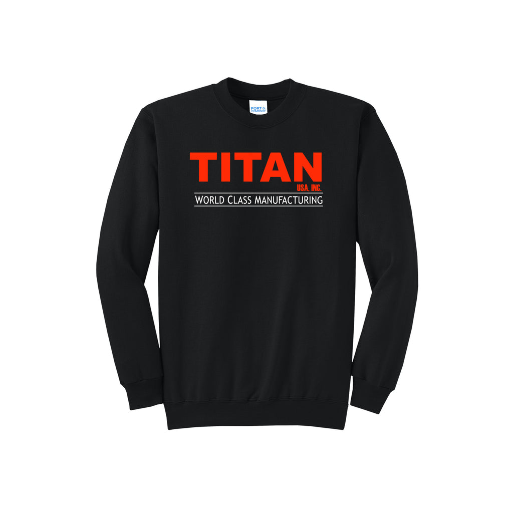 Titan USA - Port & Company® Core Fleece Crewneck Sweatshirt