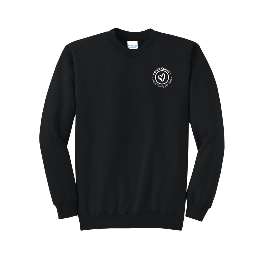 Perry County Services - Port & Company® Core Fleece Crewneck Sweatshirt