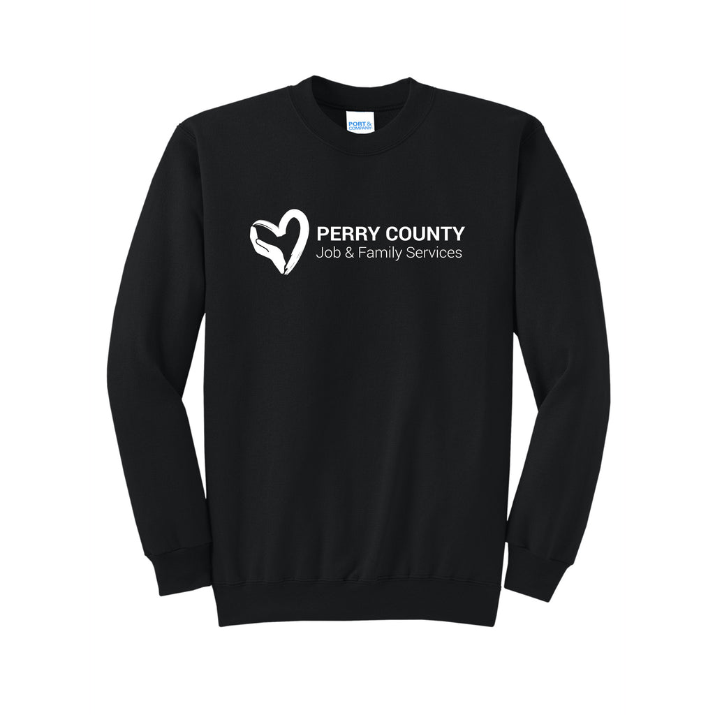 Perry County Services - Port & Company® Core Fleece Crewneck Sweatshirt