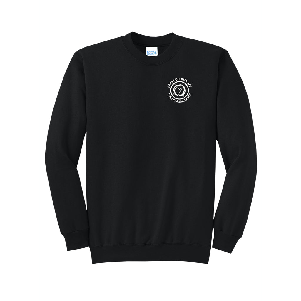 Perry County Services - Port & Company® Core Fleece Crewneck Sweatshirt