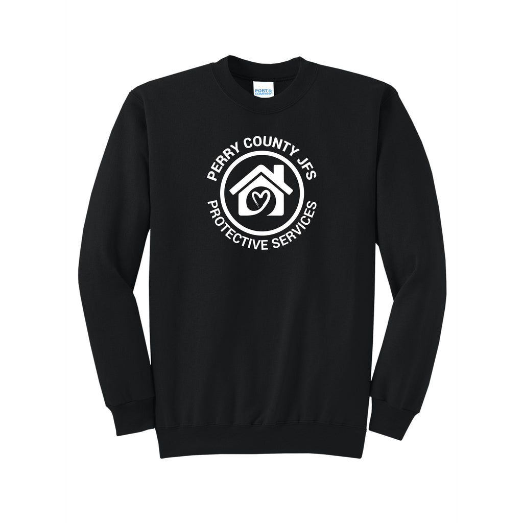 Perry County Services - Port & Company® Core Fleece Crewneck Sweatshirt
