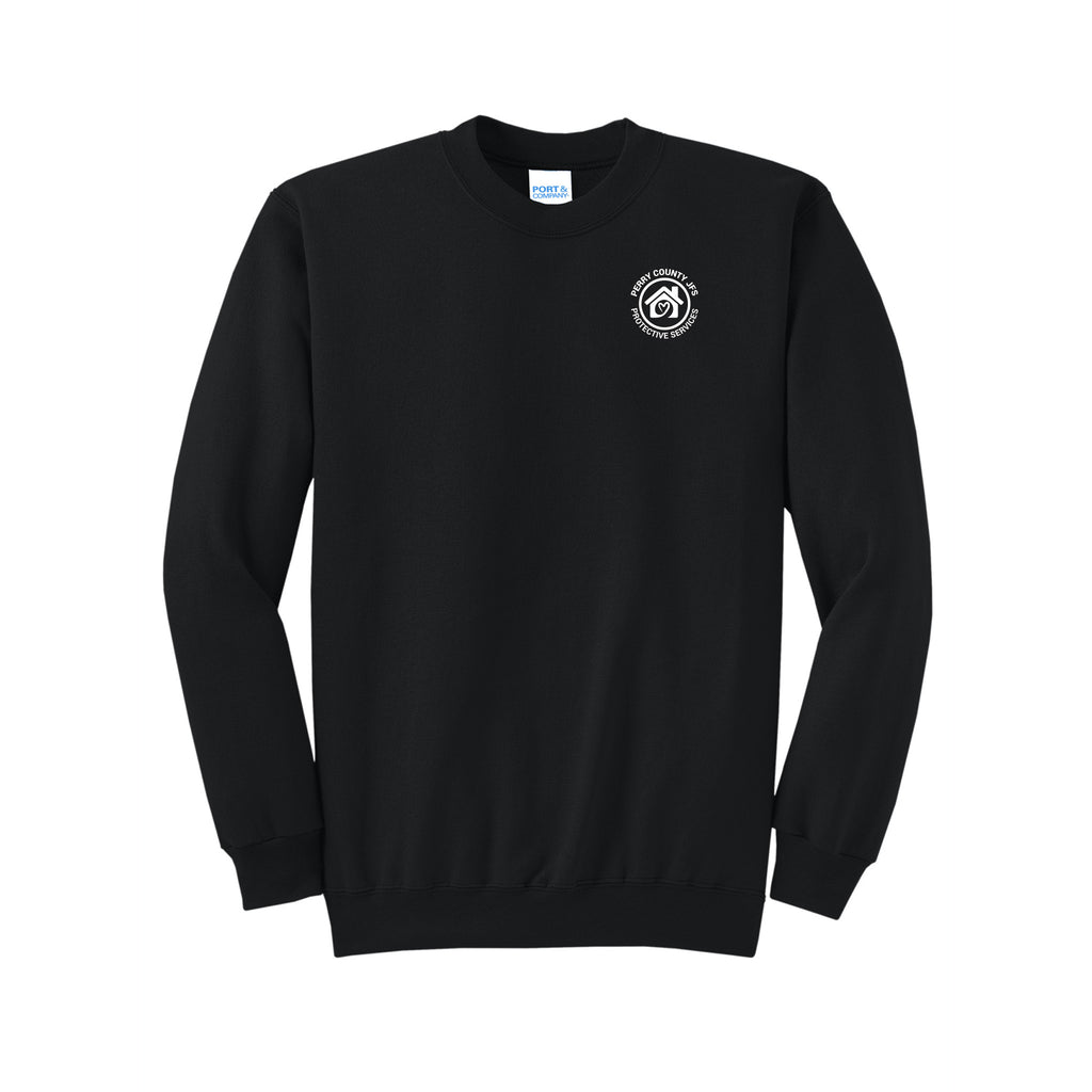 Perry County Services - Port & Company® Core Fleece Crewneck Sweatshirt