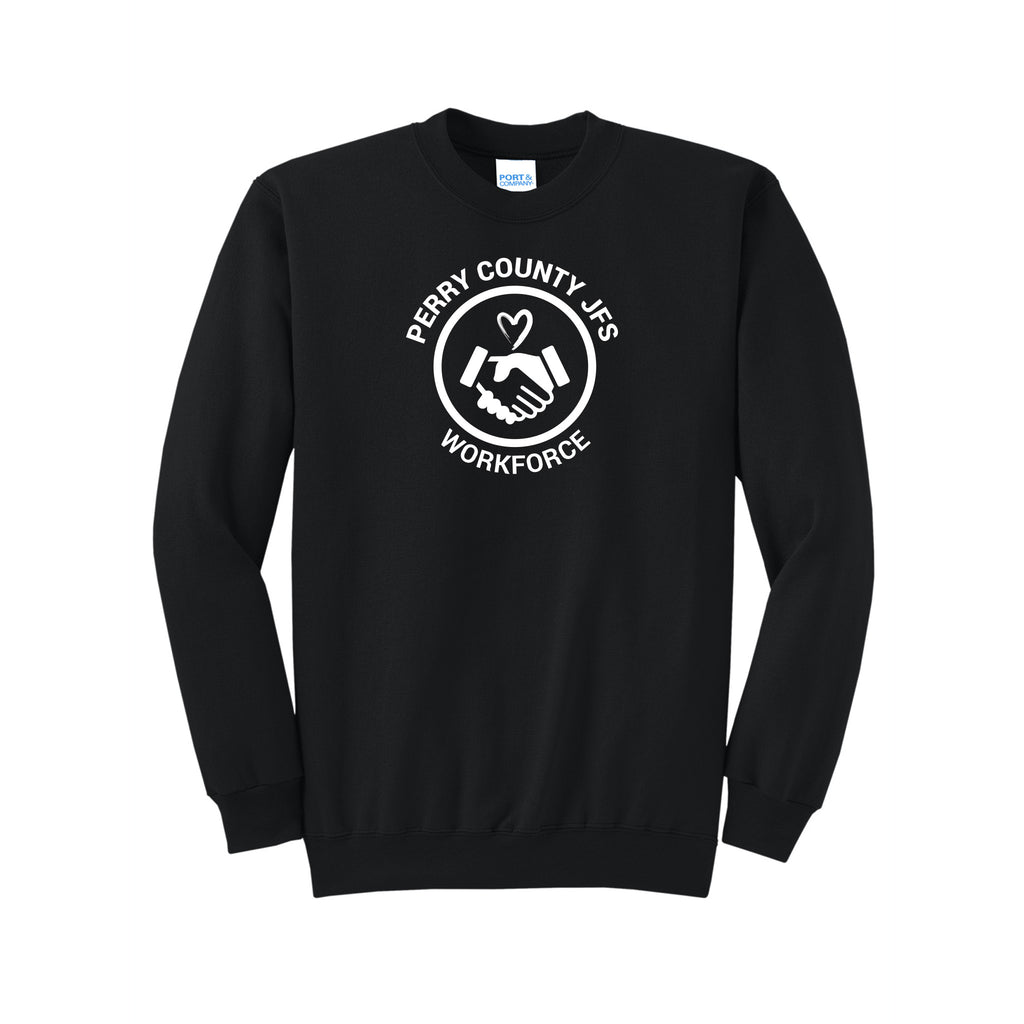 Perry County Services - Port & Company® Core Fleece Crewneck Sweatshirt