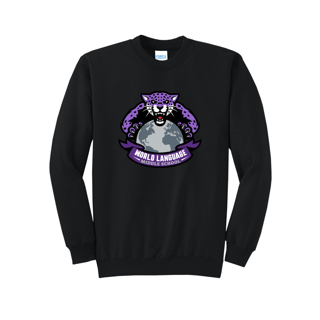 WLMS - Port & Co™ Adult Core Fleece Crewneck Sweatshirt
