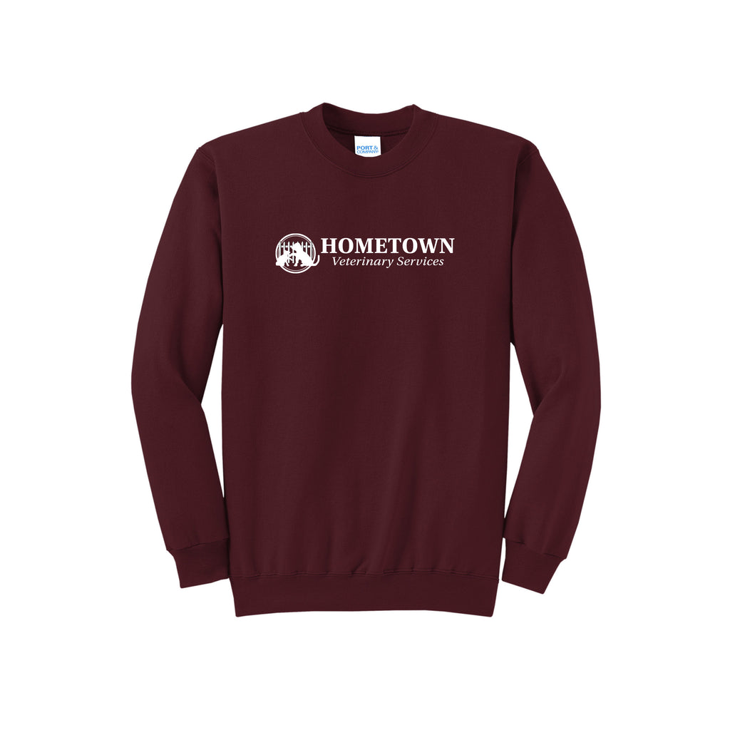 Hometown Veterinary - Port & Company® Core Fleece Crewneck Sweatshirt