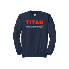 Titan USA - Port & Company® Core Fleece Crewneck Sweatshirt