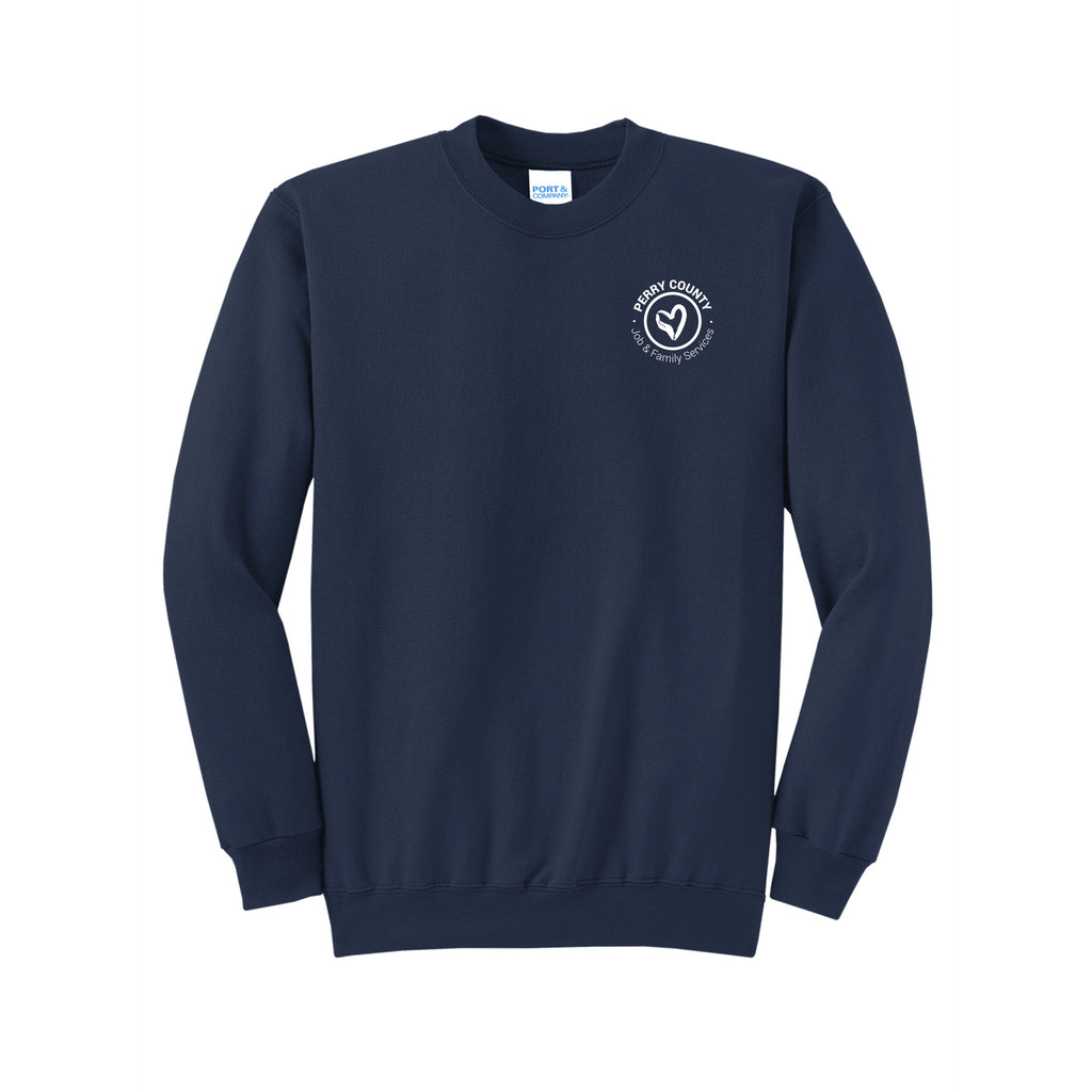 Perry County Services - Port & Company® Core Fleece Crewneck Sweatshirt