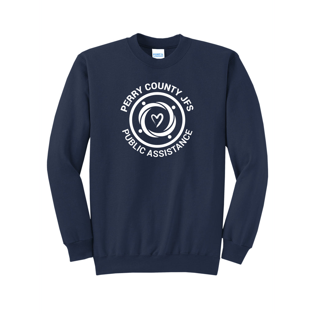 Perry County Services - Port & Company® Core Fleece Crewneck Sweatshirt