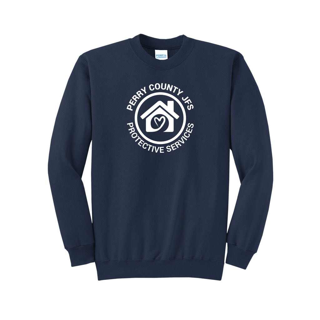 Perry County Services - Port & Company® Core Fleece Crewneck Sweatshirt
