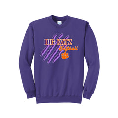 Big Katz Softball - Port & Company® Core Fleece Crewneck Sweatshirt