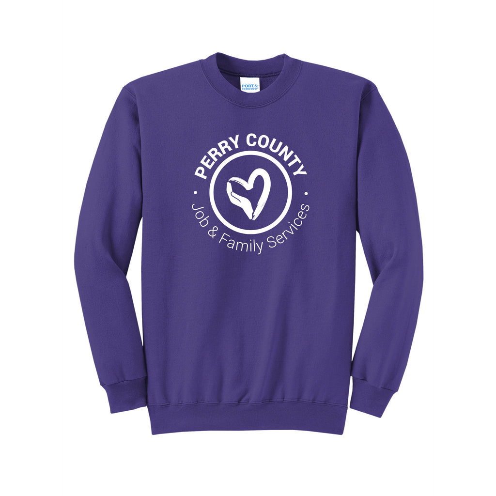 Perry County Services - Port & Company® Core Fleece Crewneck Sweatshirt