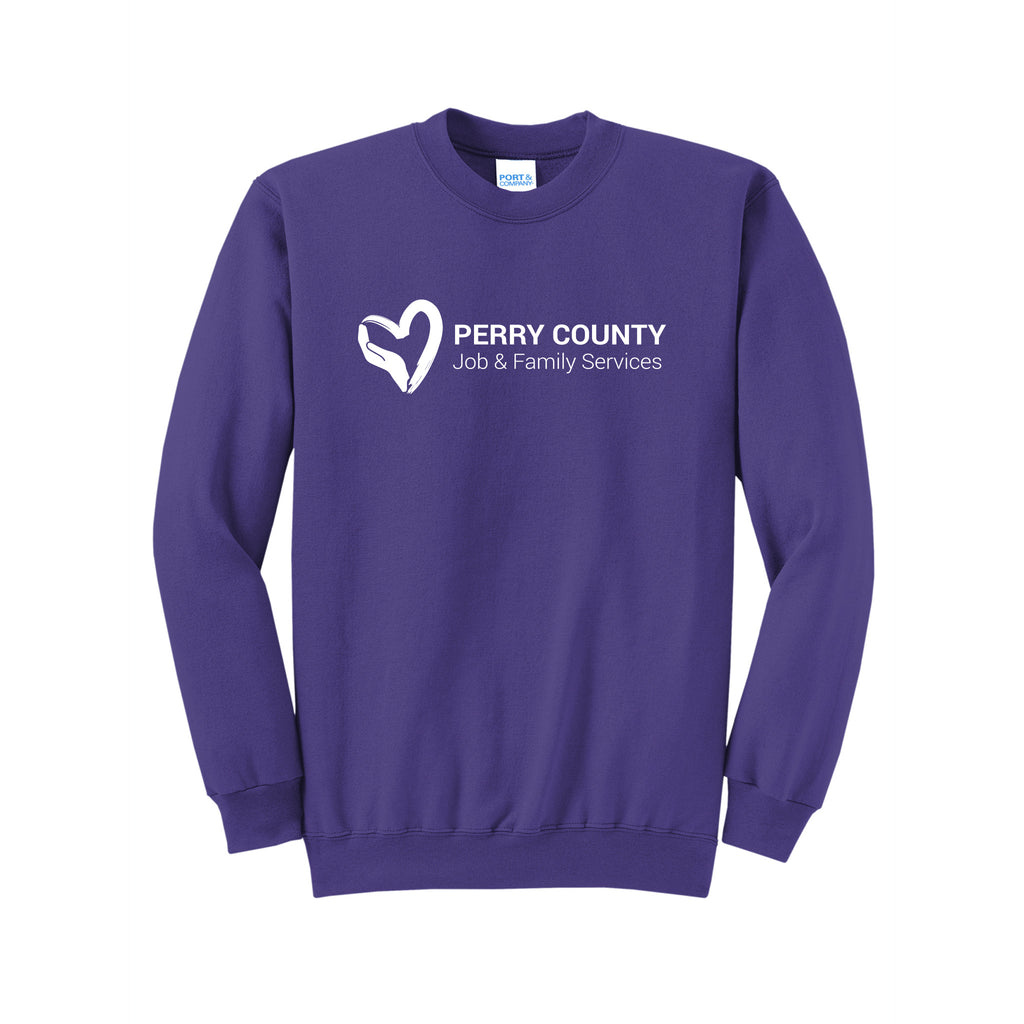 Perry County Services - Port & Company® Core Fleece Crewneck Sweatshirt
