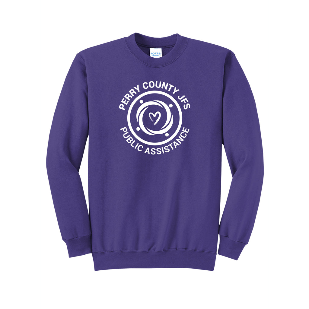 Perry County Services - Port & Company® Core Fleece Crewneck Sweatshirt