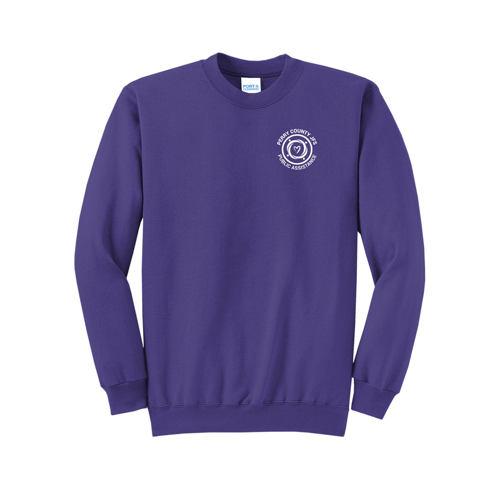 Perry County Services - Port & Company® Core Fleece Crewneck Sweatshirt