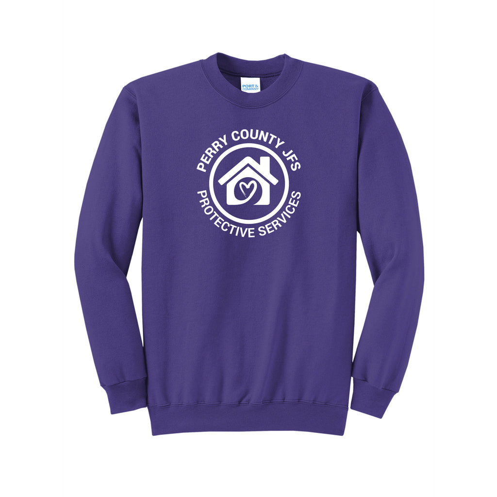Perry County Services - Port & Company® Core Fleece Crewneck Sweatshirt