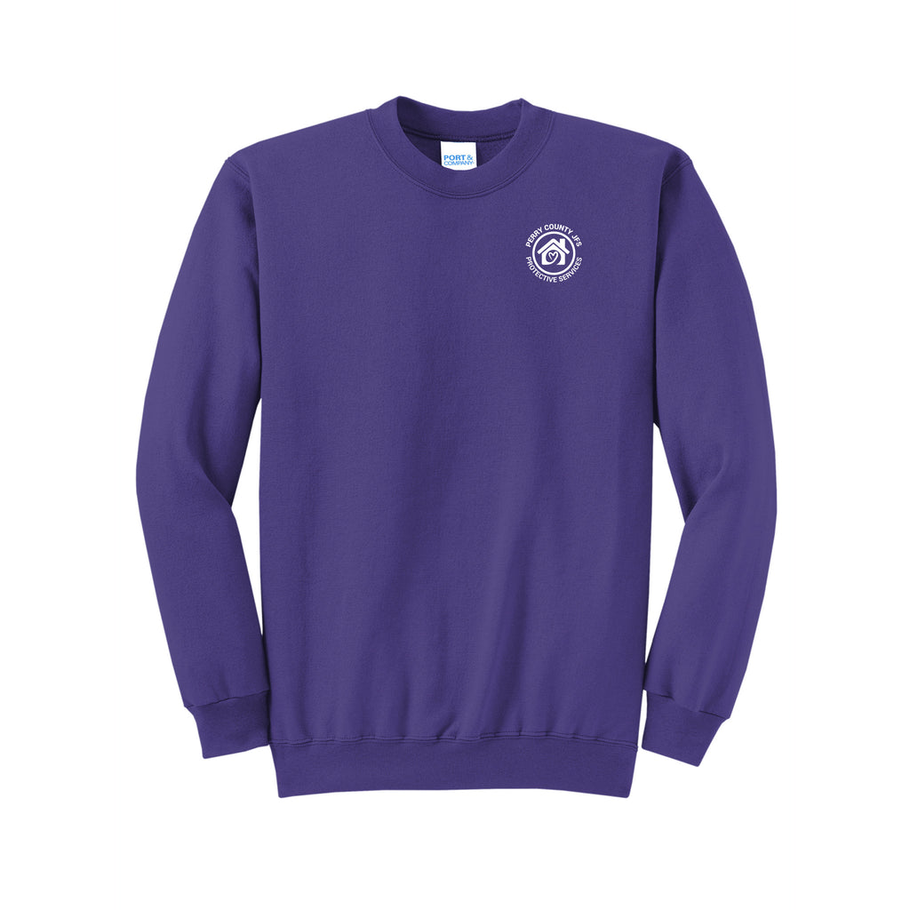 Perry County Services - Port & Company® Core Fleece Crewneck Sweatshirt