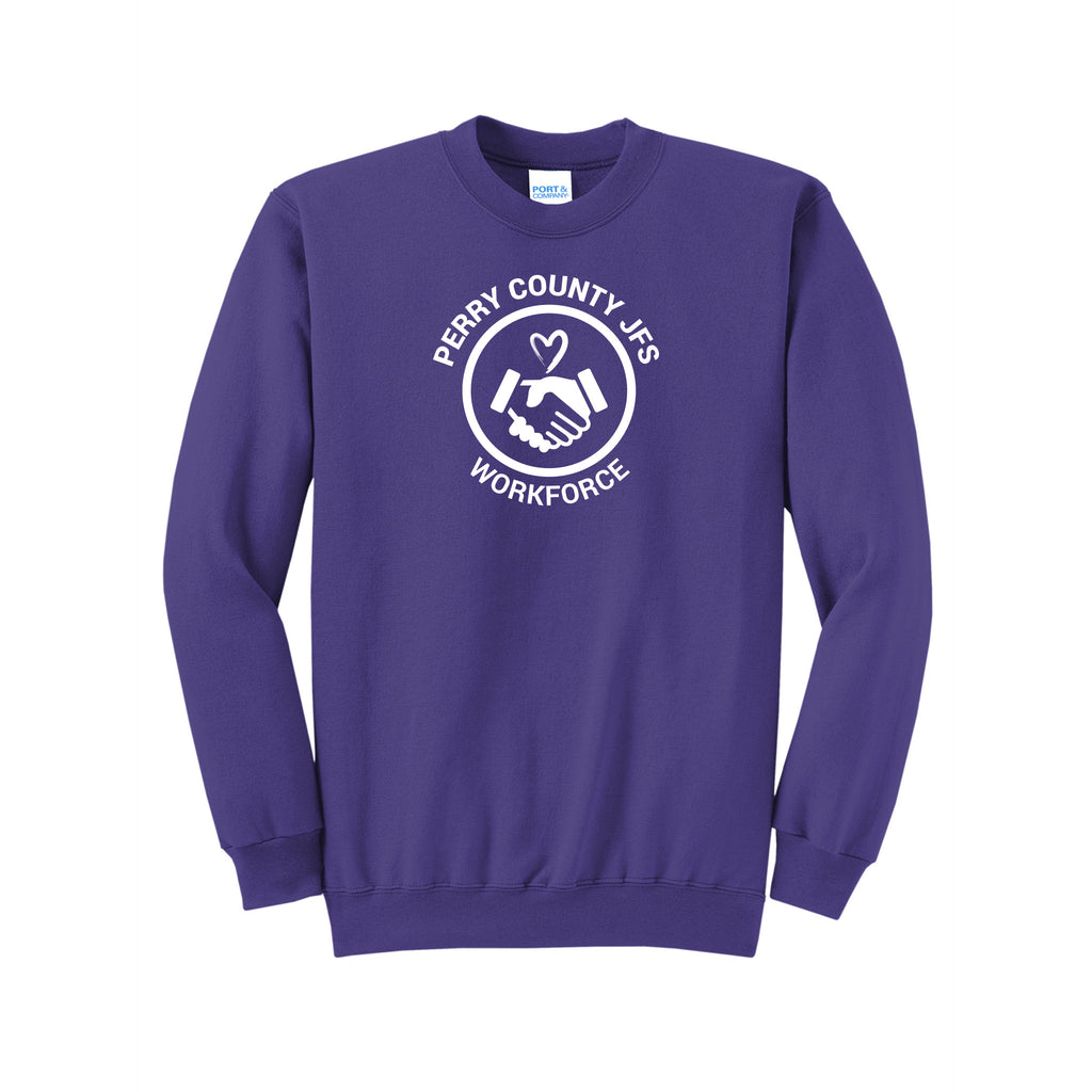 Perry County Services - Port & Company® Core Fleece Crewneck Sweatshirt
