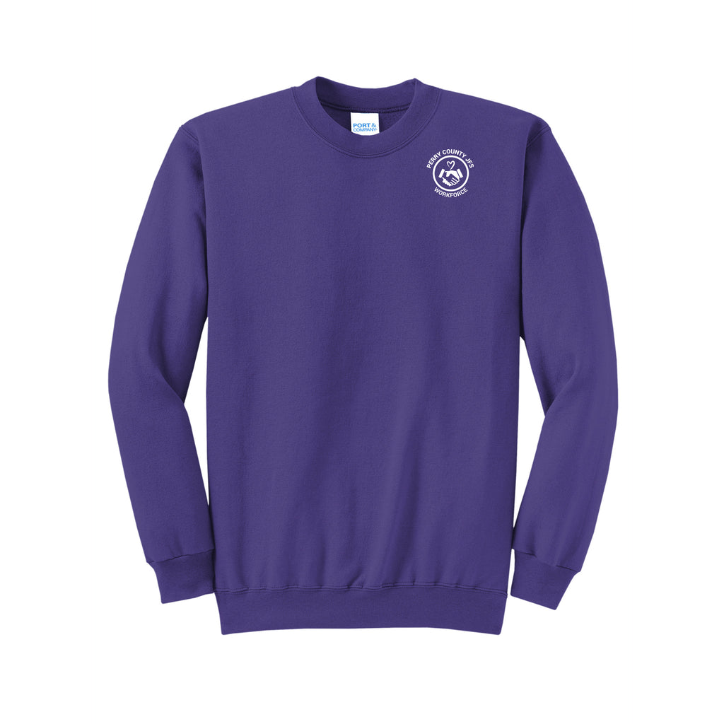 Perry County Services - Port & Company® Core Fleece Crewneck Sweatshirt