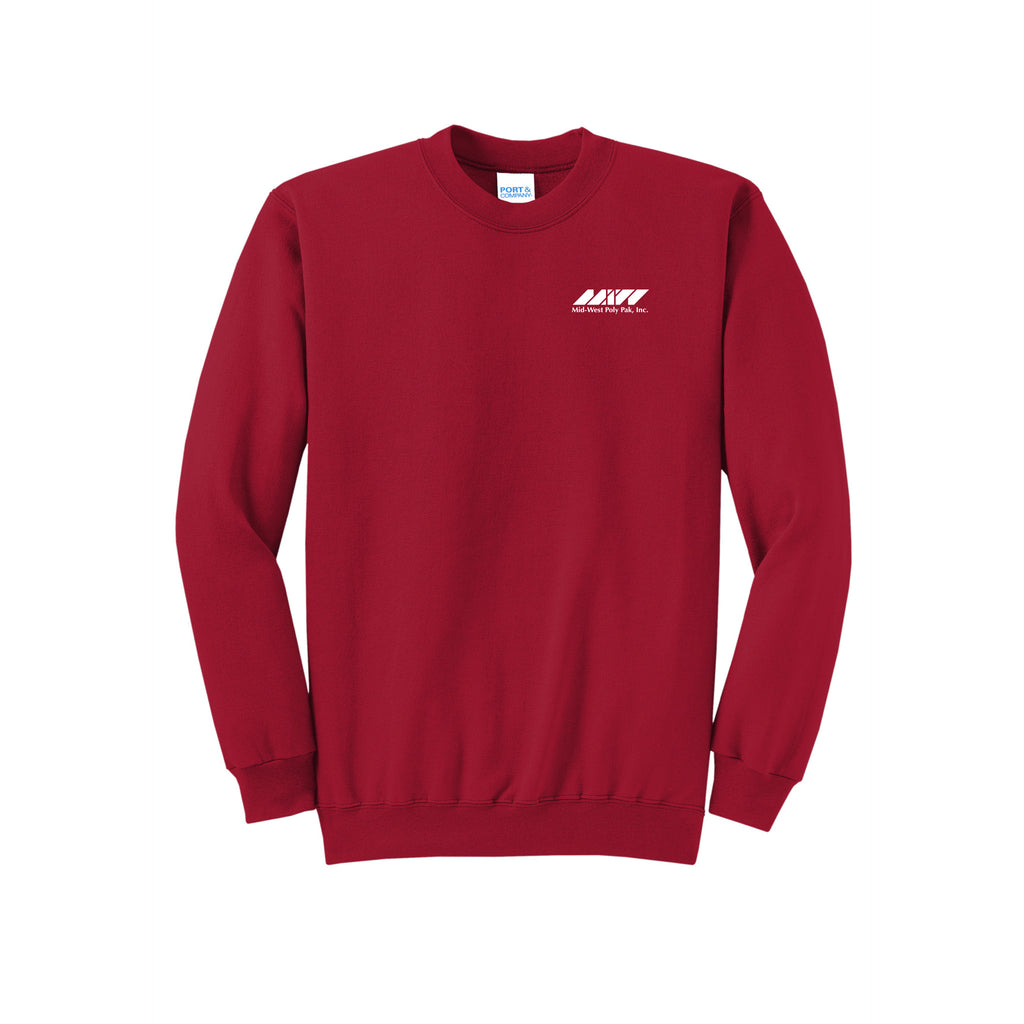 Midwest Polypak - Port & Company® Core Fleece Crewneck Sweatshirt