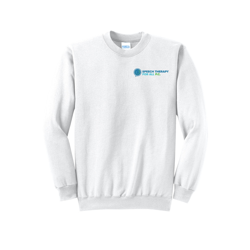 Speech Therapy For All - Port & Company® Core Fleece Crewneck Sweatshirt