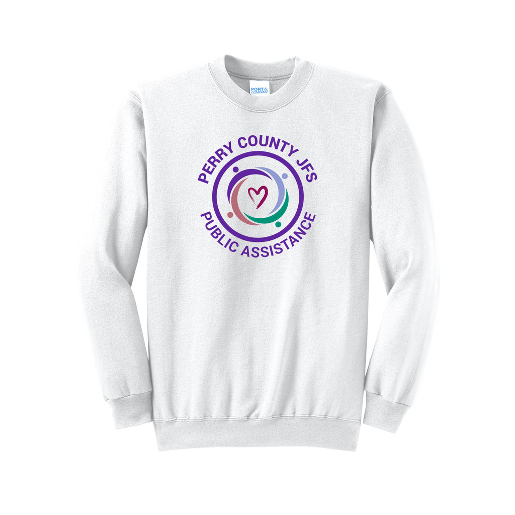 Perry County Services - Port & Company® Core Fleece Crewneck Sweatshirt