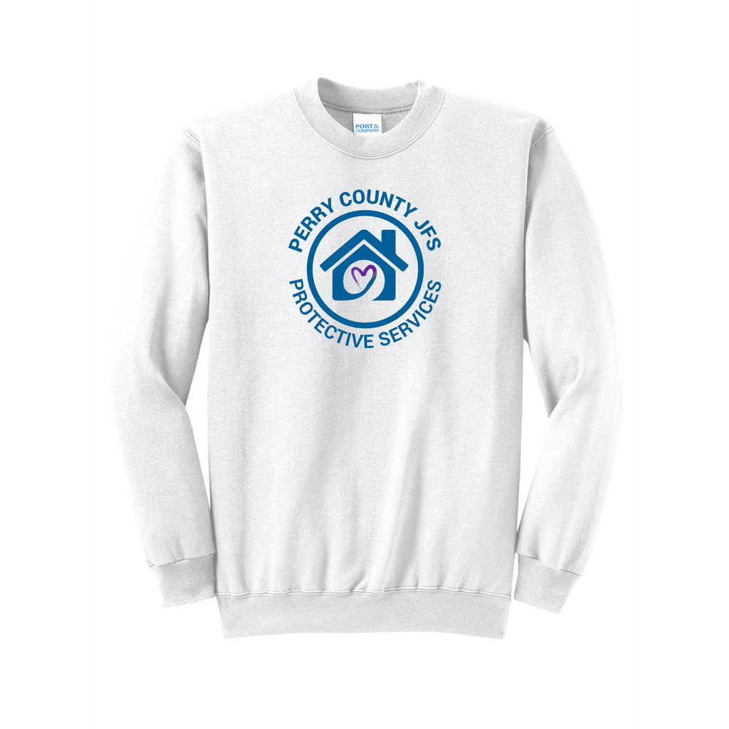 Perry County Services - Port & Company® Core Fleece Crewneck Sweatshirt