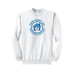 Perry County Services - Port & Company® Core Fleece Crewneck Sweatshirt