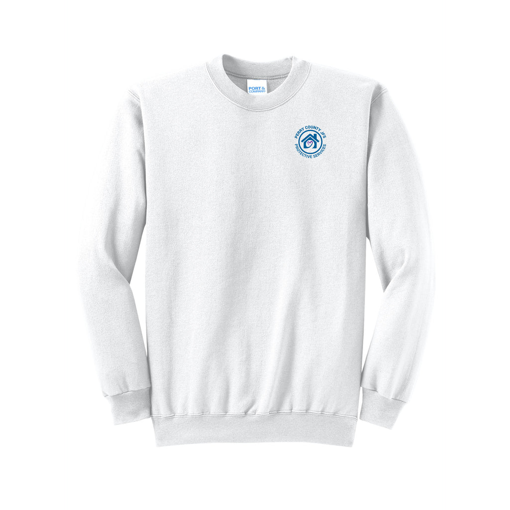 Perry County Services - Port & Company® Core Fleece Crewneck Sweatshirt