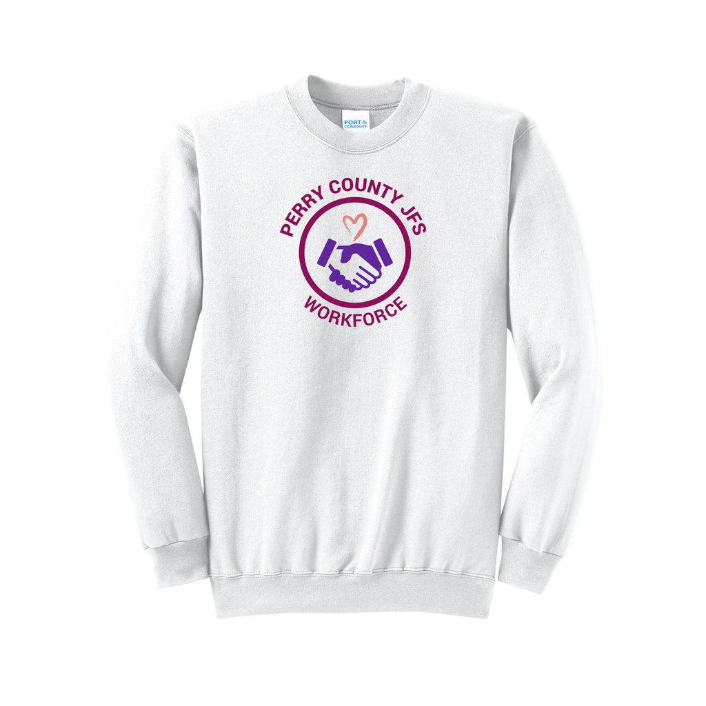 Perry County Services - Port & Company® Core Fleece Crewneck Sweatshirt