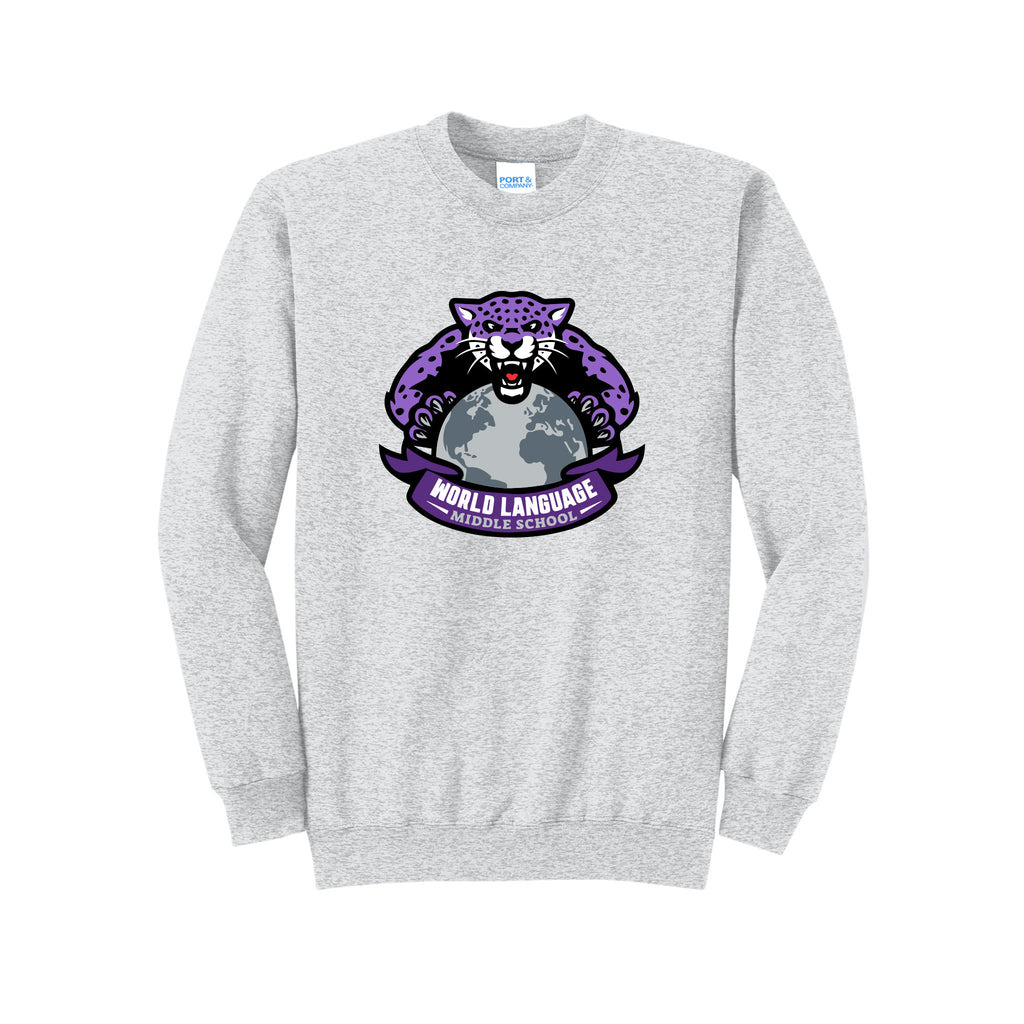 WLMS - Port & Co™ Adult Core Fleece Crewneck Sweatshirt
