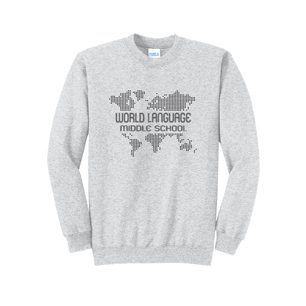 WLMS - Port & Co™ Adult Core Fleece Crewneck Sweatshirt