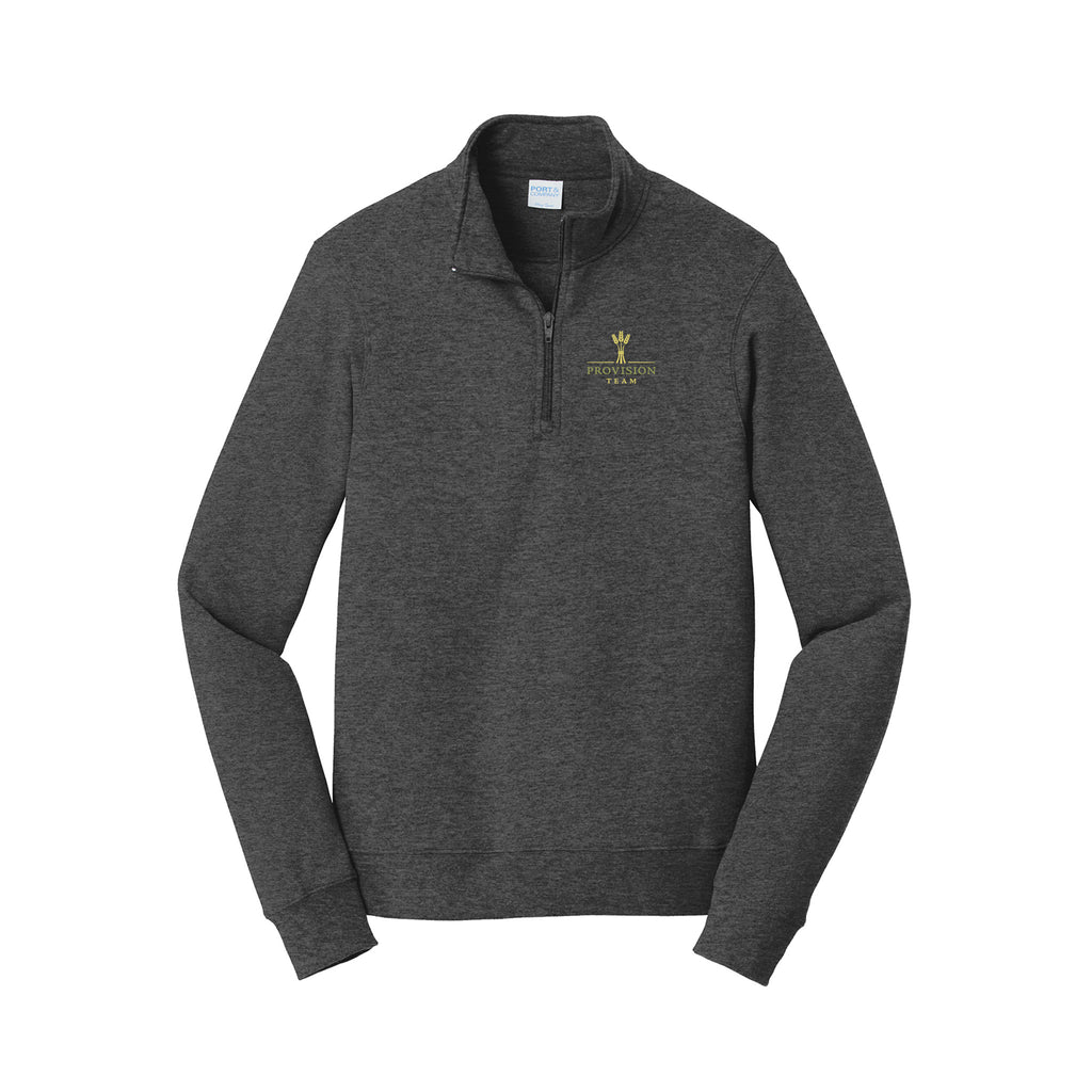 Provision Team - Port & Co® Fan Favorite® Fleece 1/4-Zip Pullover Sweatshirt