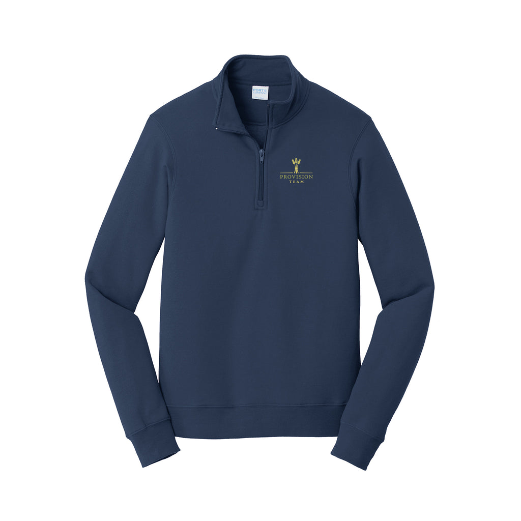 Provision Team - Port & Co® Fan Favorite® Fleece 1/4-Zip Pullover Sweatshirt