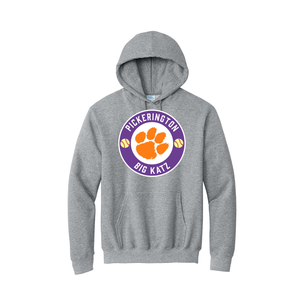 Big Katz Softball - Port & Company® Tall Essential Fleece Pullover Hooded Sweatshirt