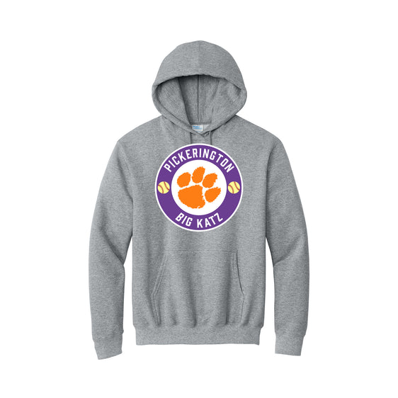 Big Katz Softball - Port & Company® Tall Essential Fleece Pullover Hooded Sweatshirt