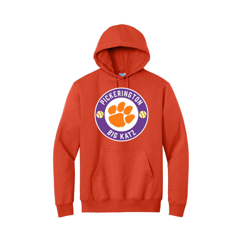 Big Katz Softball - Port & Company® Tall Essential Fleece Pullover Hooded Sweatshirt