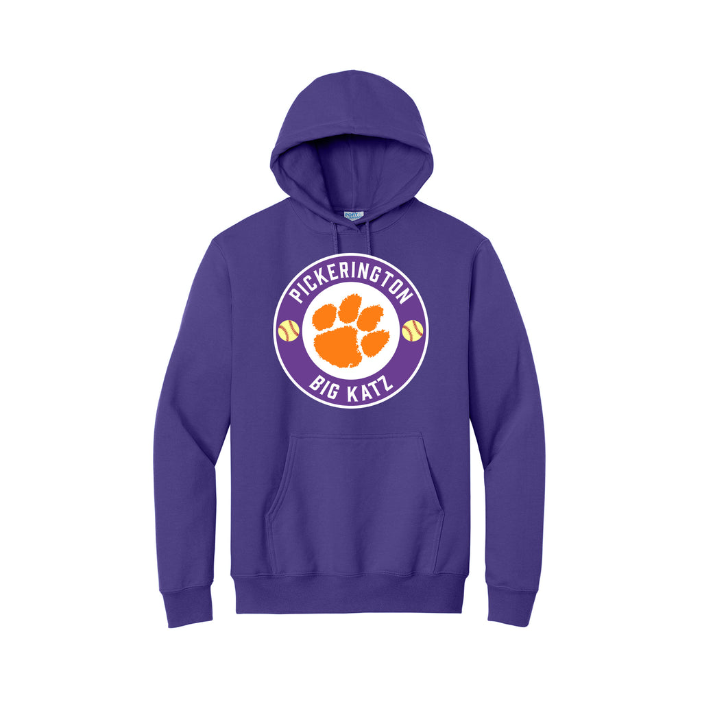 Big Katz Softball - Port & Company® Tall Essential Fleece Pullover Hooded Sweatshirt