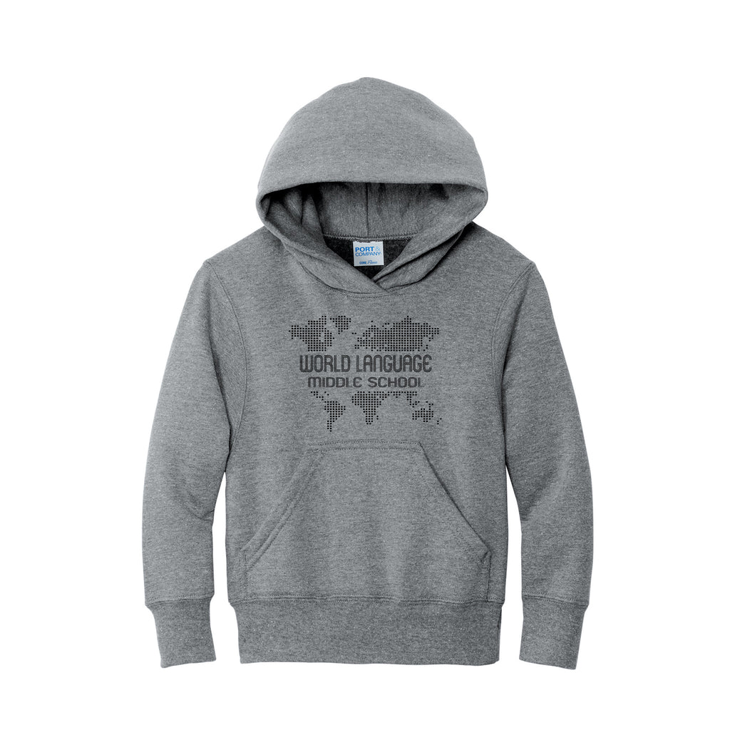 WLMS - Port & Co™ YOUTH Essential Fleece Pullover Hooded Sweatshirt
